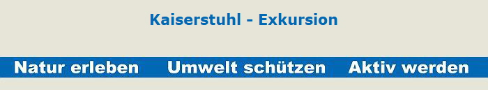 Kaiserstuhl - Exkursion